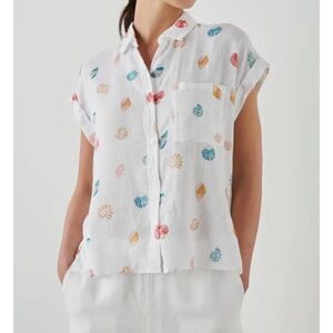 Rails Whitney Top Beachside Linen XS